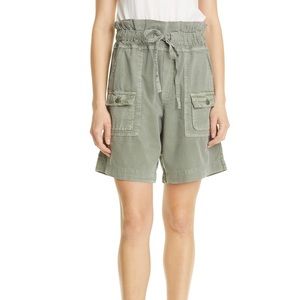 NSF TROY PAPERBAG CARGO SHORTS IN MEDIUM